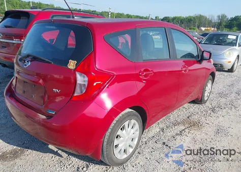 2015 Nissan Versa Note Sv z USA, uszkodzony, nr VIN 3N1CE2CP0FL372200